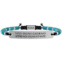 Bracciale Kidult Uomo Philosophy in Acciaio Turchese 731788 - 731788